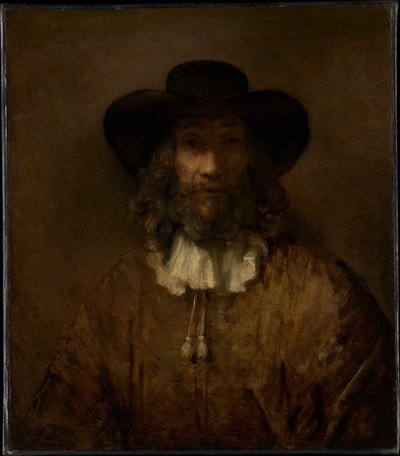 Man with a Beard by after Rembrandt van Rijn